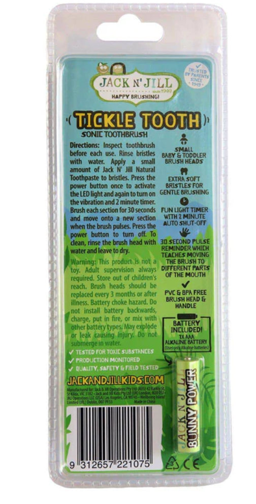 Tickle Tooth Sonic Toothbrush (0-6yrs)