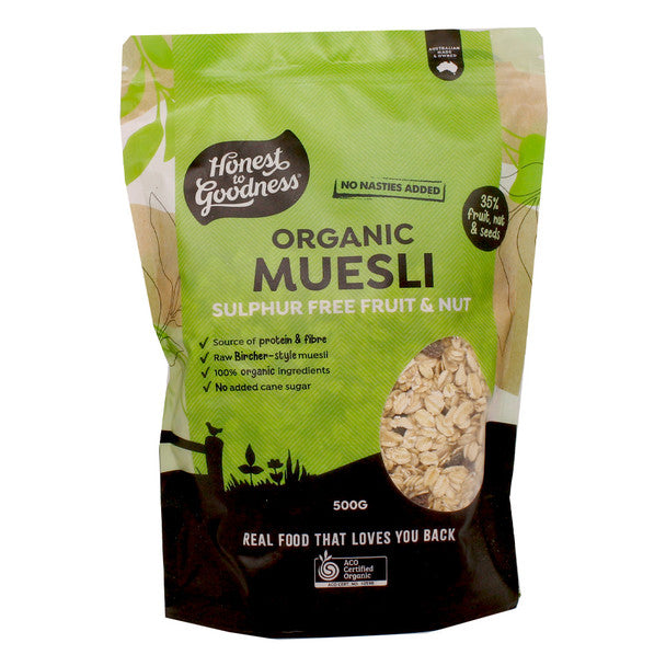 Sulphur Free Fruit & Nut Muesli