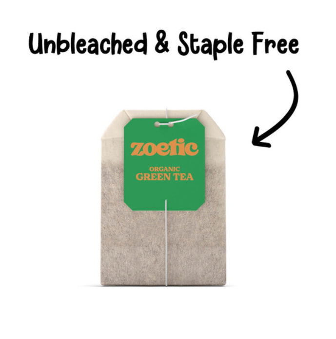Organic Green Tea Bags 100 Pack