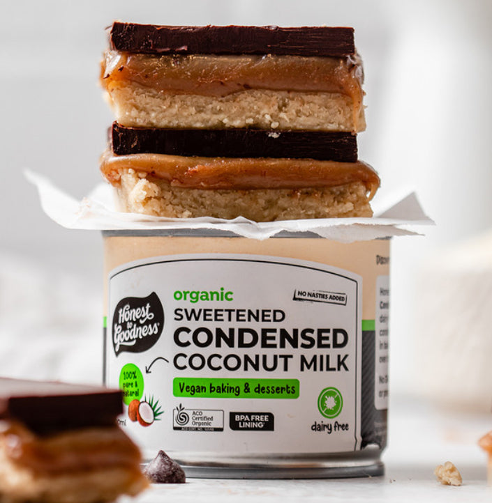 Organic Sweetened Condensed Coconut Milk 210g