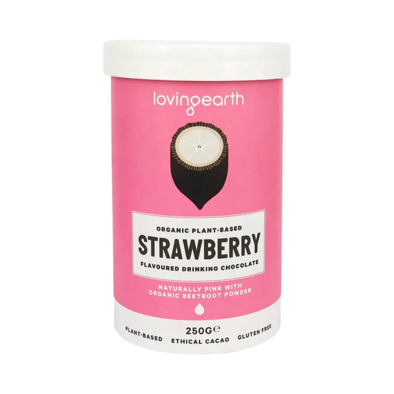 Organic Strawberry Flavoured Drinking Chocolate