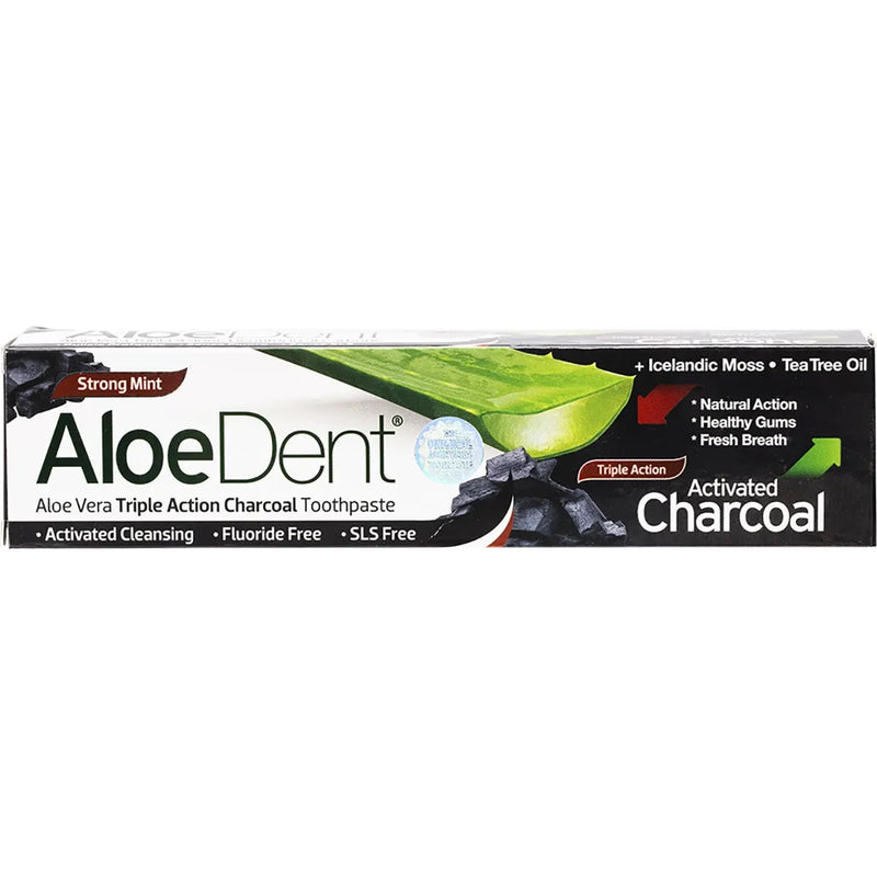 Fluoride Free Triple Action Charcoal Toothpaste