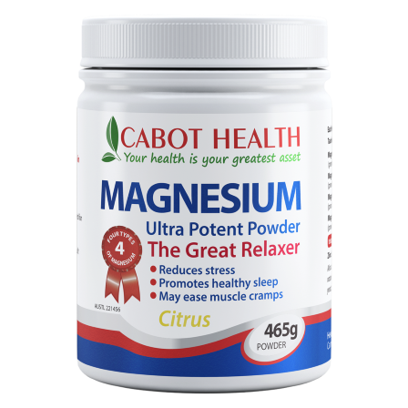 Magnesium Ultra Potent 465g Citrus