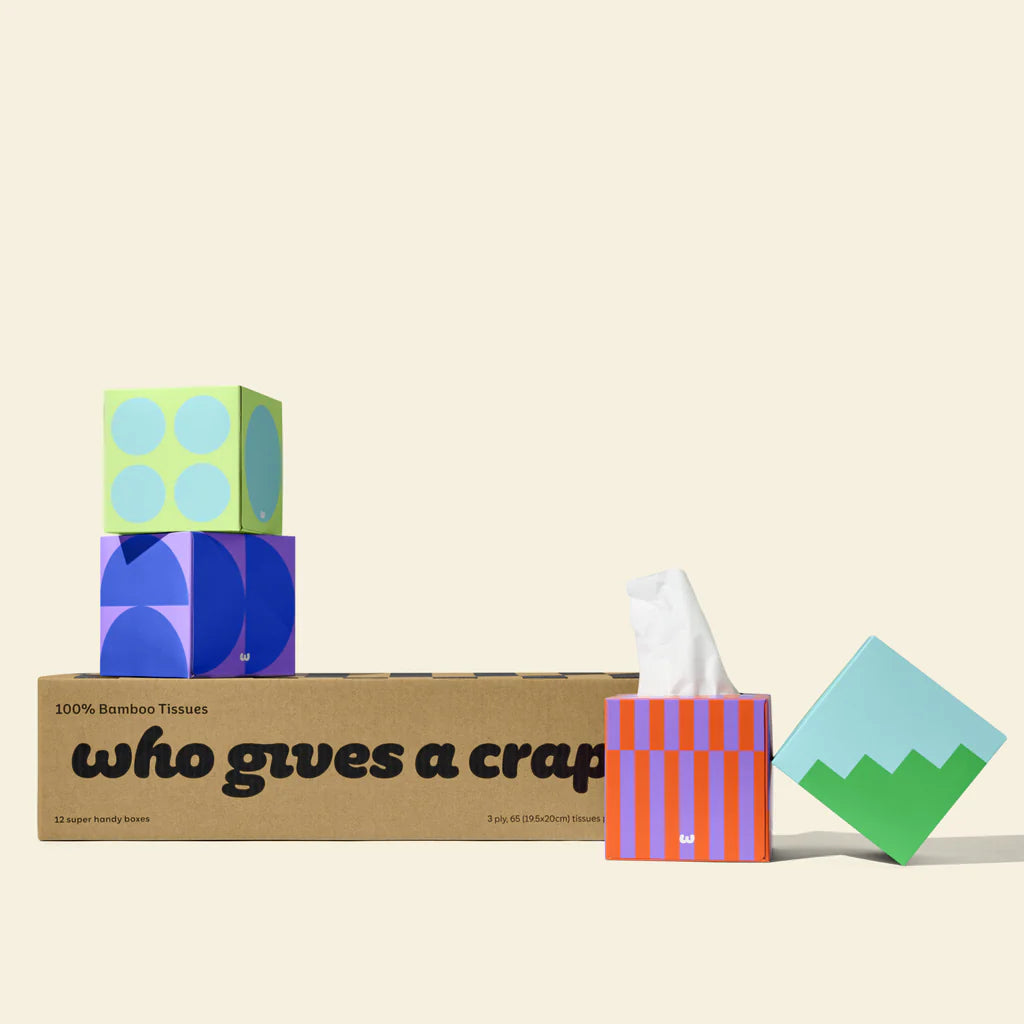 100% Bamboo Tissues | 12 Boxes