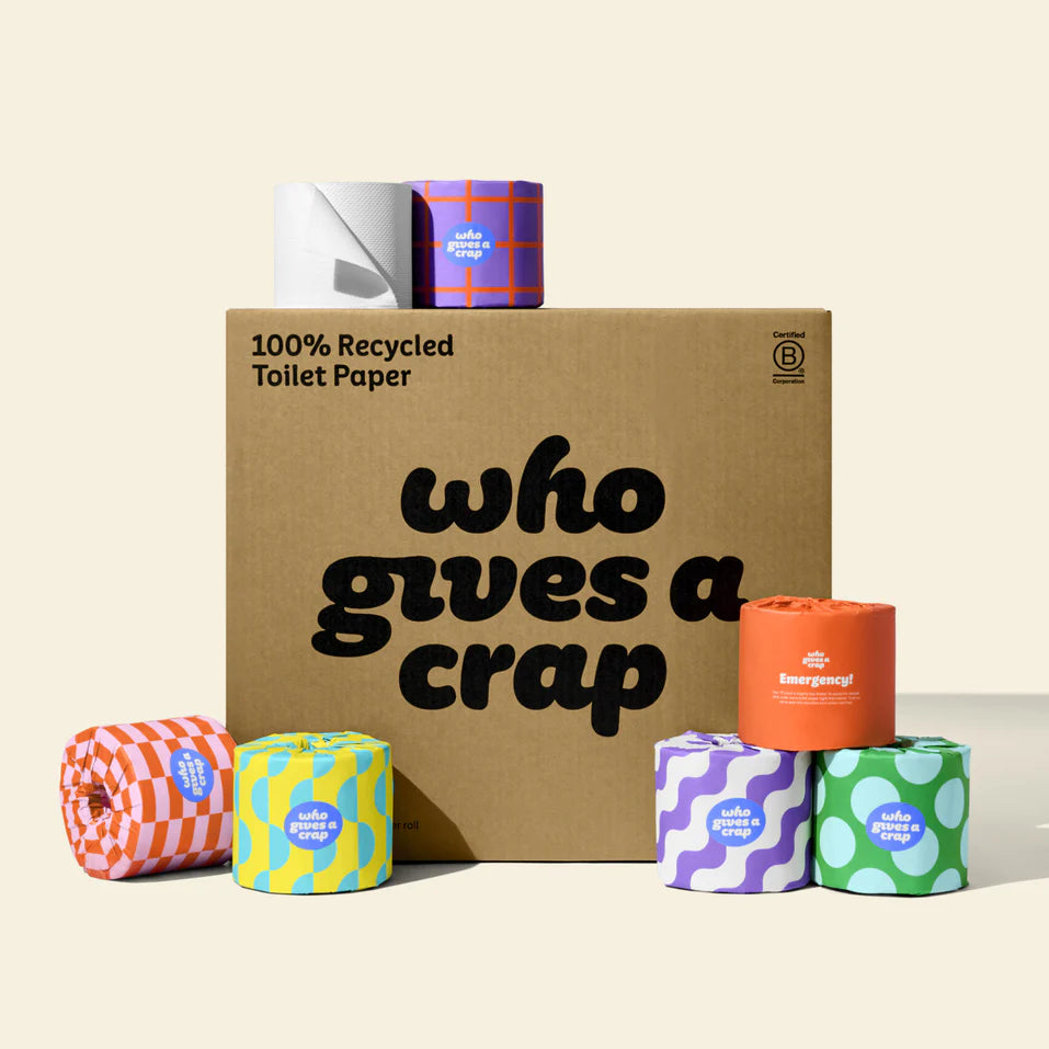 100% Recycled Toilet Paper | 48 Rolls